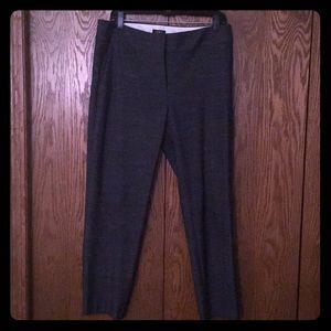 Black and white texture/pattern Loft pants